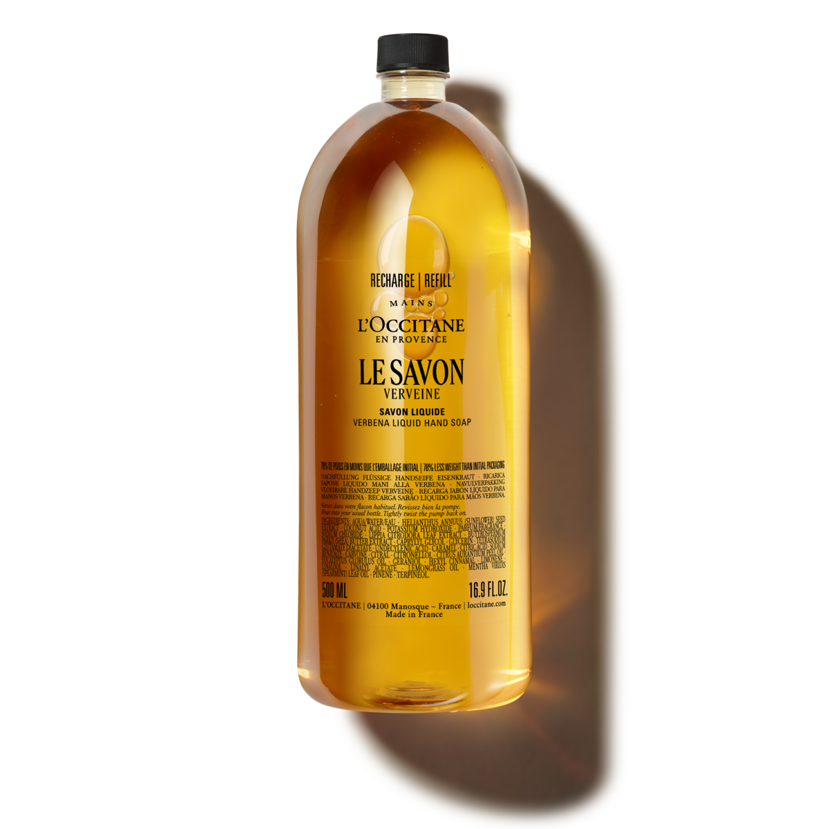 Eco Refill Jabón Líquido para Manos Karité Verbena 500ml