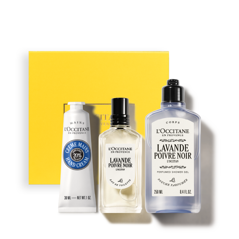 TRIO LAVANDE POIR NOIR