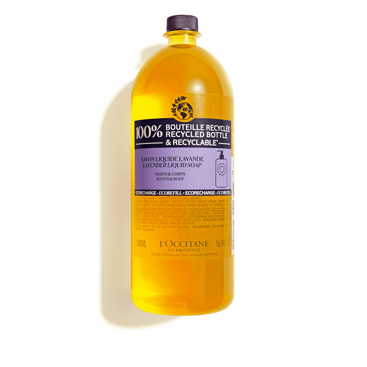 Eco Refill Jabón LÍquido Manos y Cuerpo Karité Lavanda