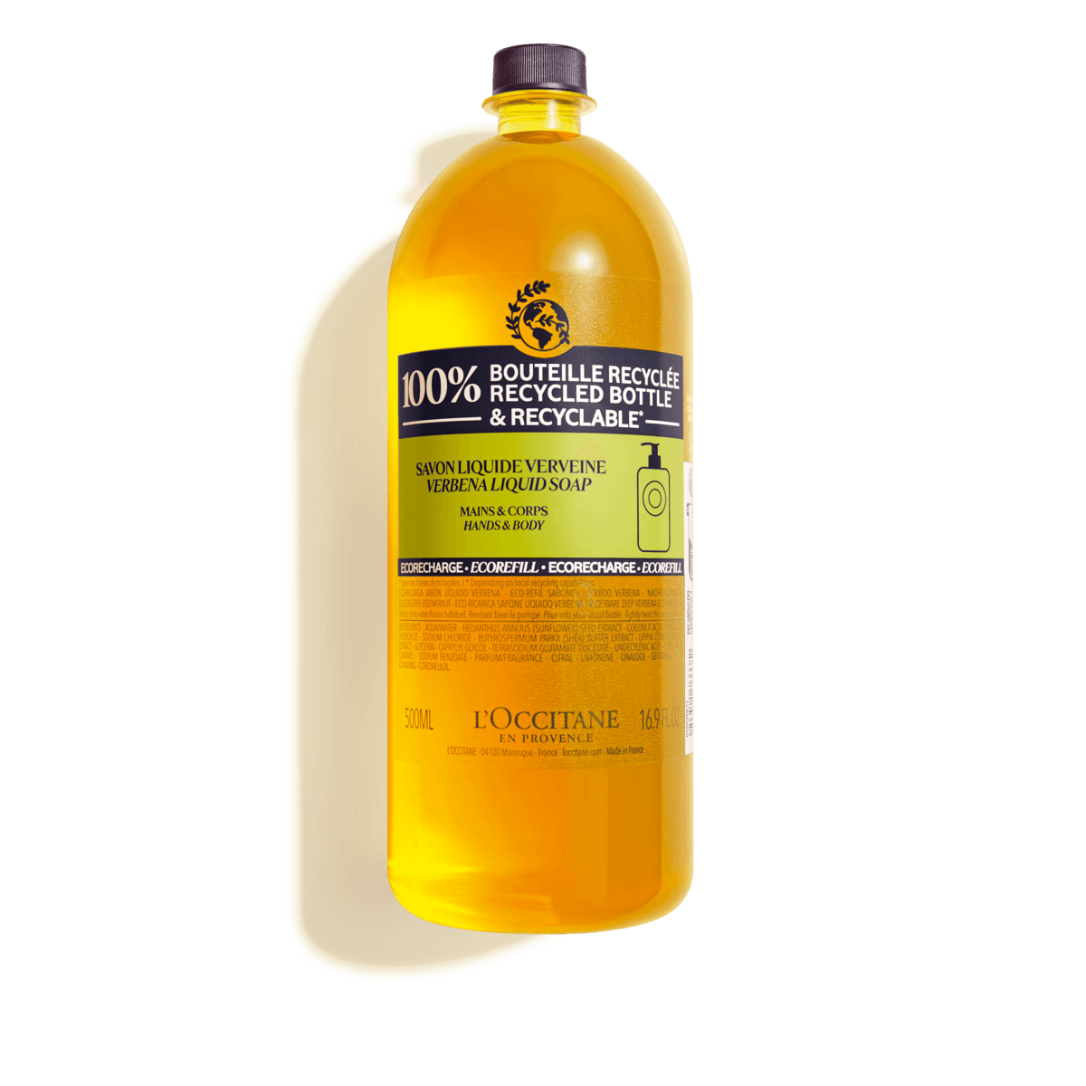 Compra Eco Refill Jabón Líquido Karité Verbena de L'Occitane en Guatemala - Tienda Online