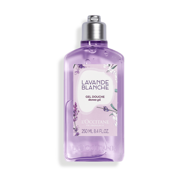Compra Gel de Ducha Lavanda Blanca 250ml de L'Occitane en Guatemala - Tienda Online