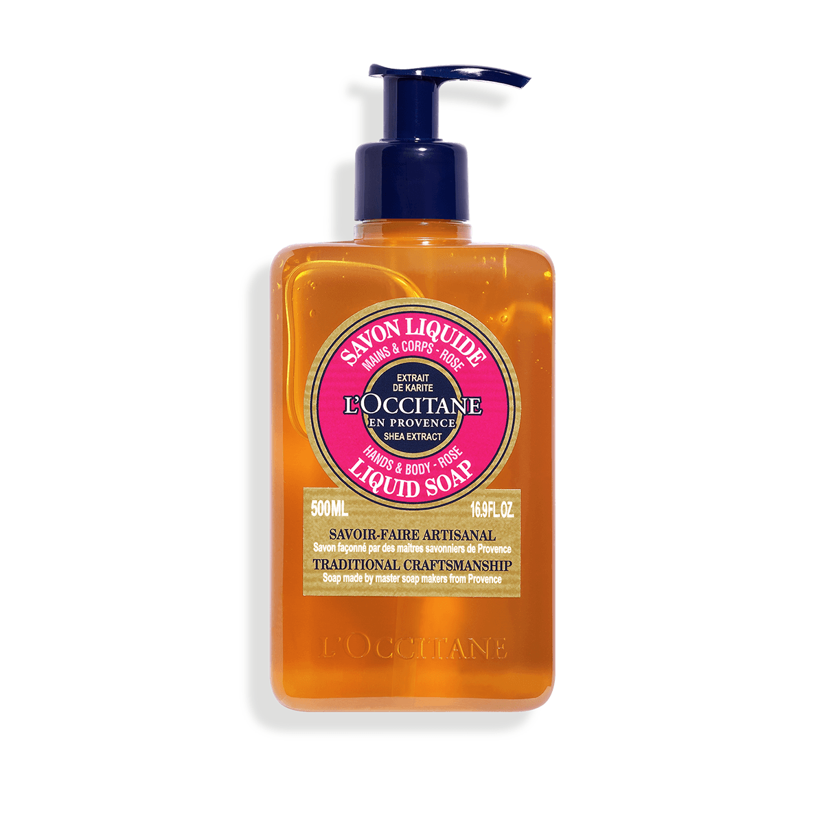 Jabón Líquido Karité Rosa - L'Occitane Guatemala