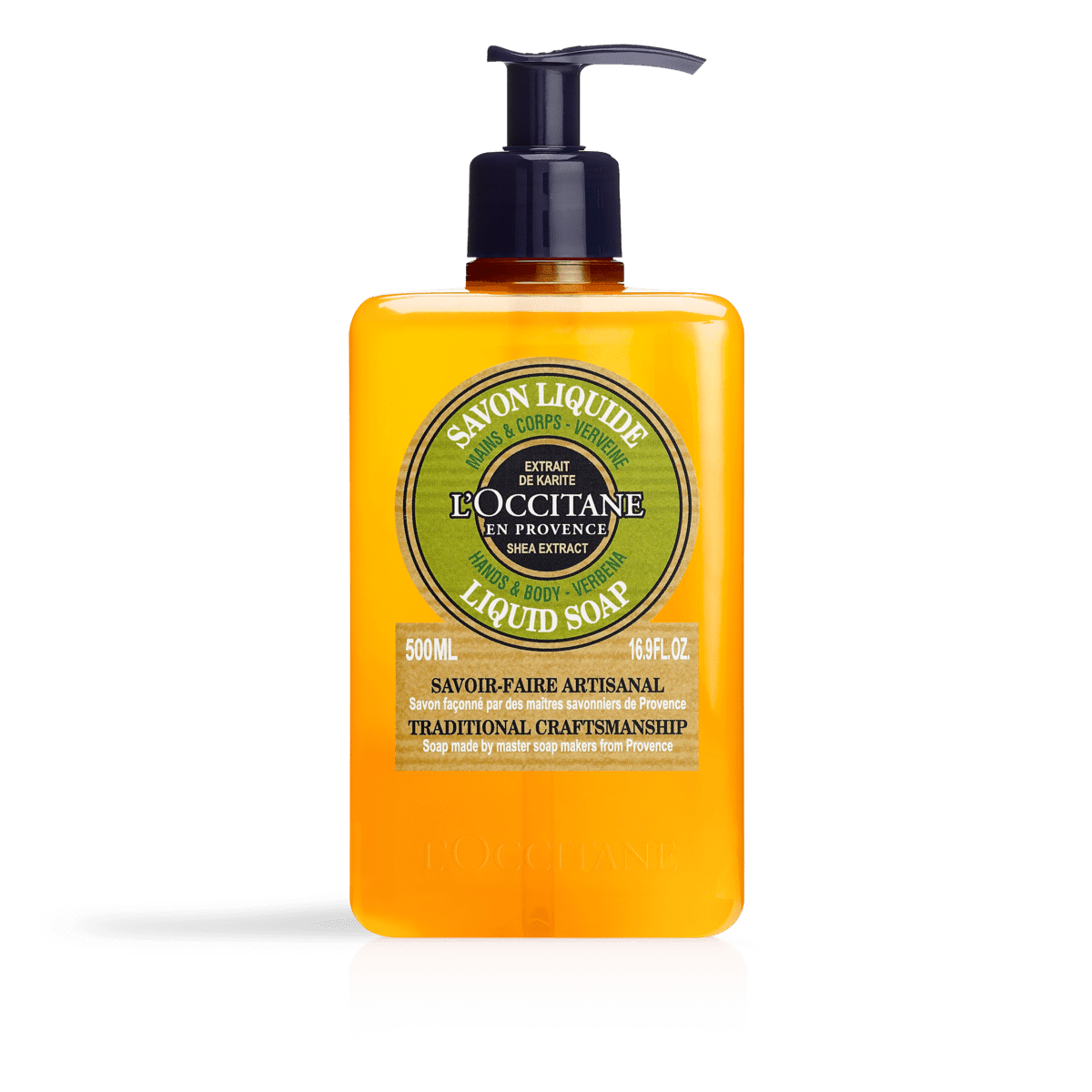 Compra Jabón Líquido Karité Verbena para Manos y Cuerpo en L'Occitane Guatemala - Tienda Online