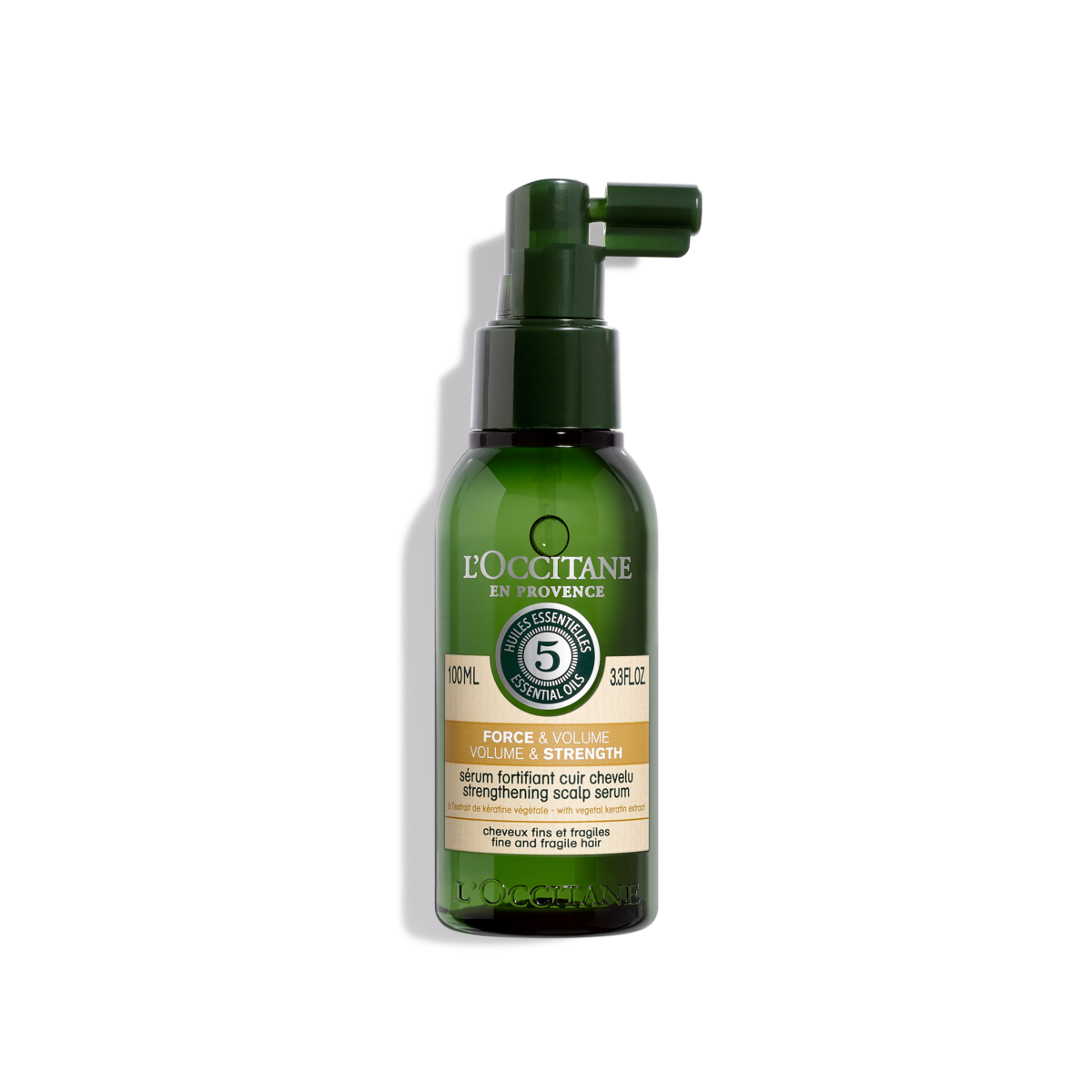 Compra Suero Intensivo Capilar Fuerza & Densidad Aromacología 100ml en Guatemala - L'Occitane Online