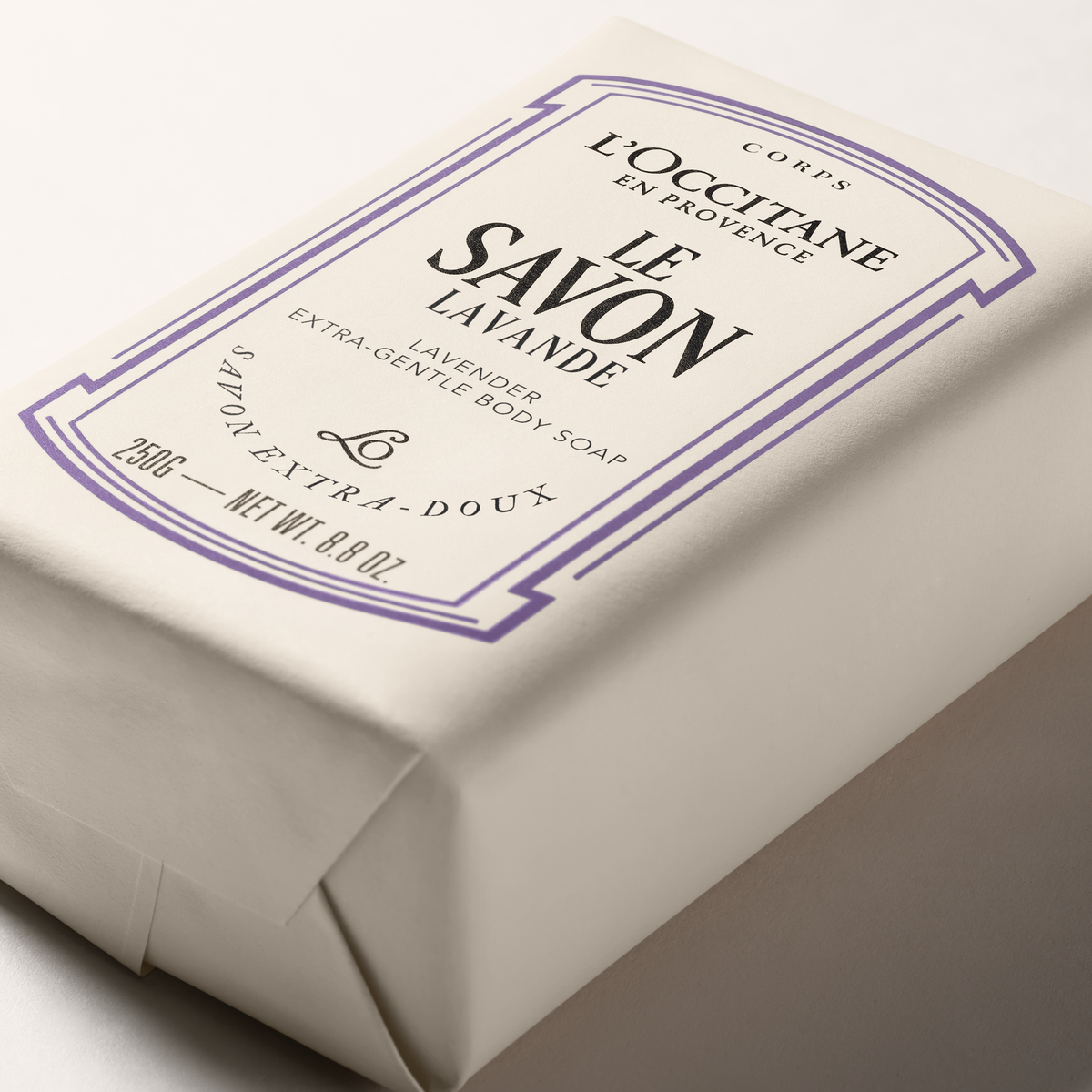Jabón Sólido Extra Suave Karité Lavanda 250g