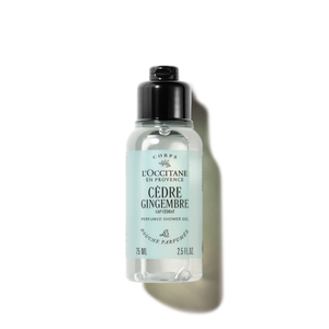 Cèdre Gingembre perfumed shower gel