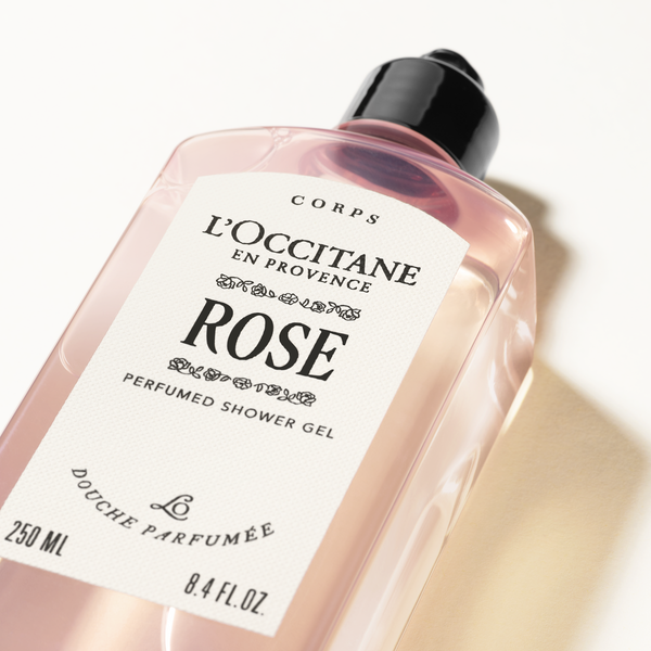 Rose perfumed shower gel