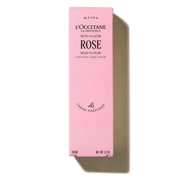 Rose perfumed hand cream