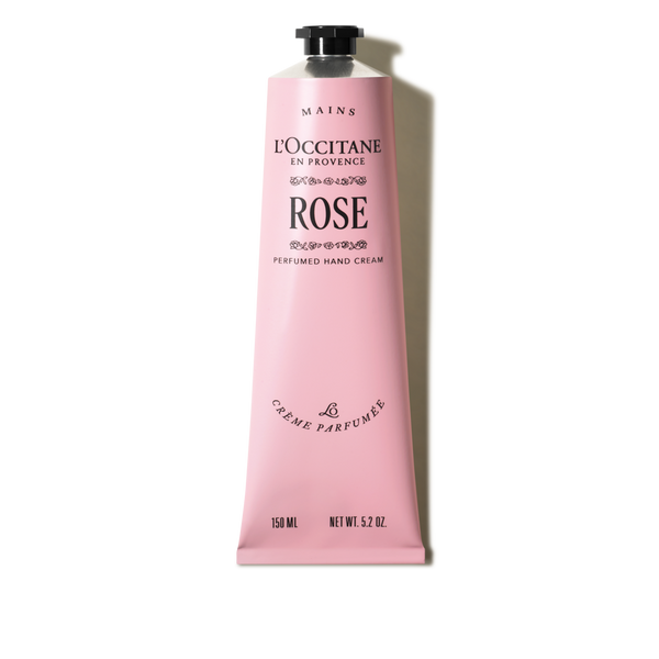 Rose perfumed hand cream