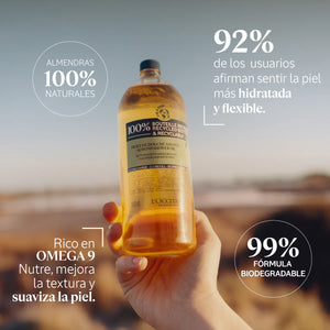 Eco Refill Aceite de ducha de Almendras 500ml