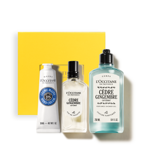 TRIO CEDRE GINGEMBRE