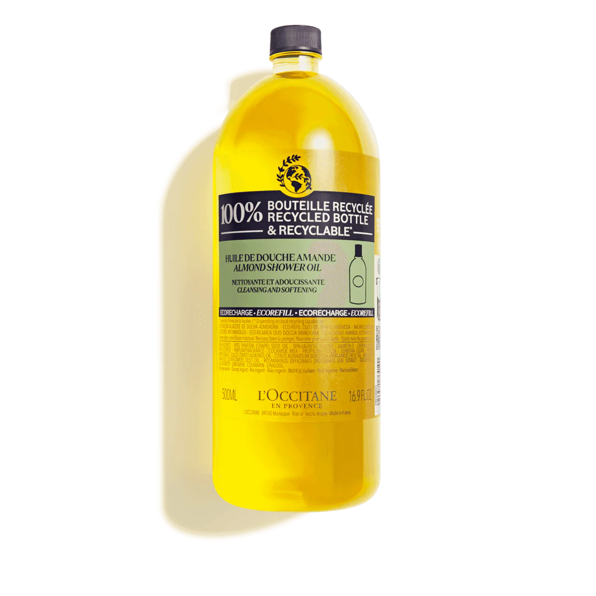 Eco Refill Aceite de ducha de Almendras 500ml