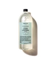 Cèdre Gingembre perfumed shower gel refill