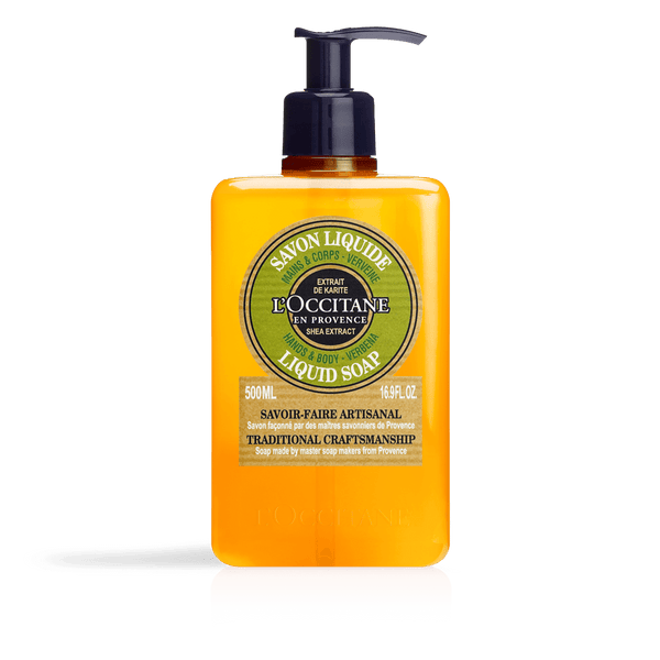 Compra Jabón Líquido Karité Verbena para Manos y Cuerpo en L'Occitane Guatemala - Tienda Online