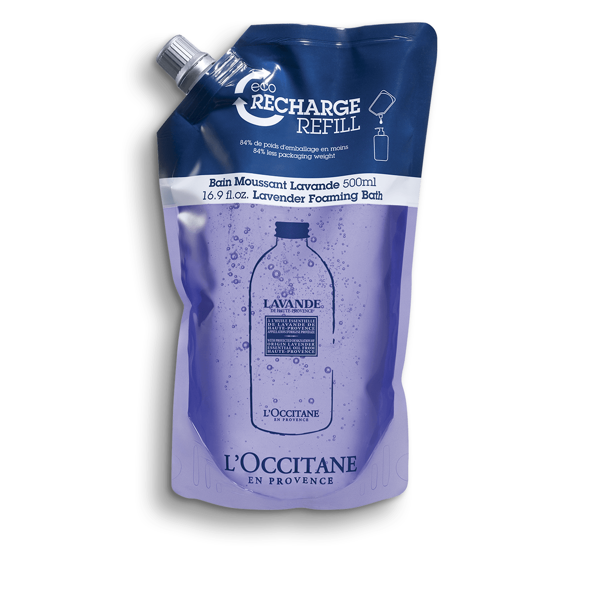 Compra Eco-Recarga Espuma de Baño de Lavanda L'Occitane en Guatemala - Tienda Online